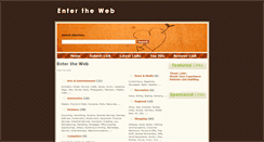 Desktop Screenshot of entertheweb.info
